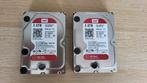 2 stuks Western Digital Red 2TB harddisks, Computers en Software, Harde schijven, Ophalen, Gebruikt, Desktop
