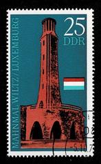 postzegel 1396 DDR Gedenkteken, Postzegels en Munten, Ophalen of Verzenden, DDR, Gestempeld