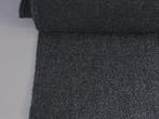De Ploeg Andes 88; zwart+grijs; max. 7,4 meter meubelstof, Wol, 120 cm of meer, Ophalen of Verzenden, Grijs