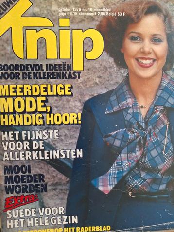 Knip zelfmaakmode oktober nr. 10 / 1976 beschikbaar voor biedingen
