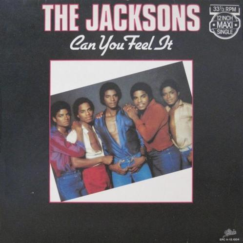 Viny 12" The Jacksons ‎– Can You Feel It, Cd's en Dvd's, Vinyl | R&B en Soul, Gebruikt, Soul of Nu Soul, 1980 tot 2000, 12 inch