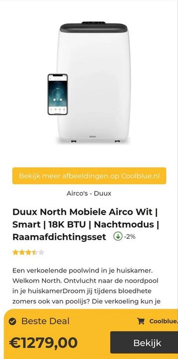 Mobiele airco.  beschikbaar voor biedingen