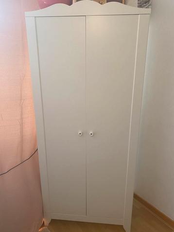 Witte IKEA kleding kast 50 x 75 x 175 cm beschikbaar voor biedingen