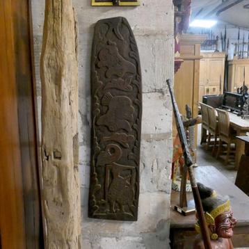 Lange Blawong met wayang BL6 Keris bord GERESERVEERD beschikbaar voor biedingen