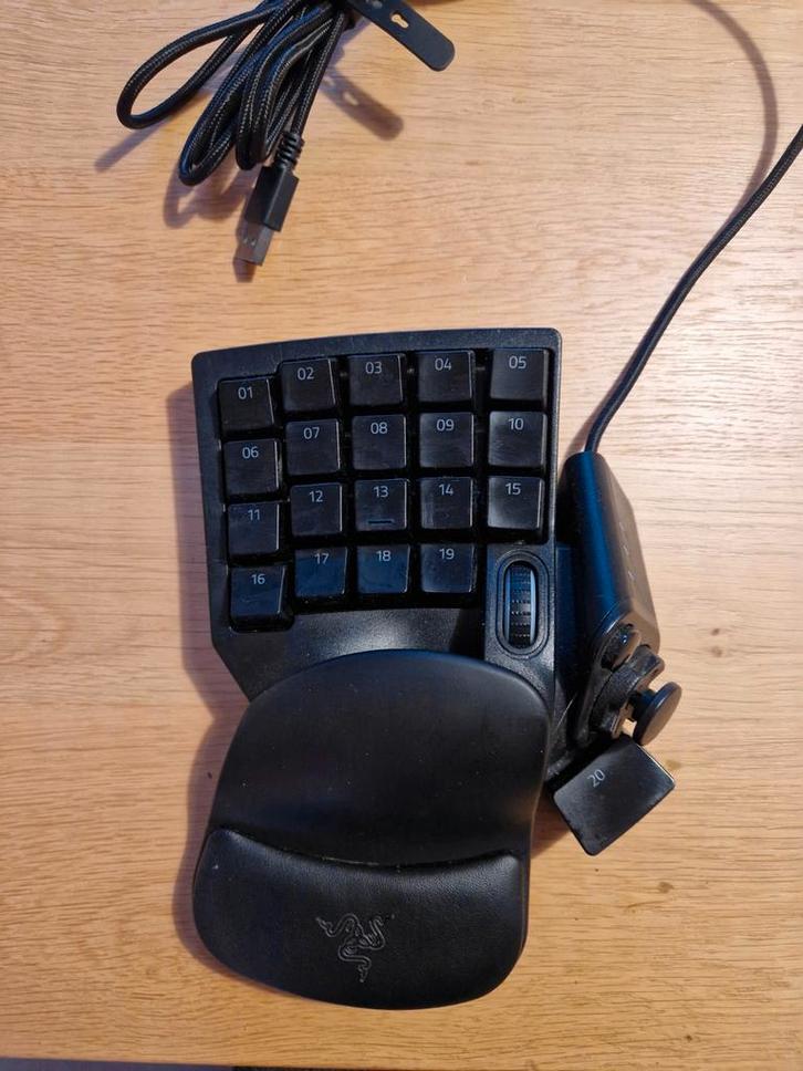 Razer Tartarus Pro Gaming Keypad, Computers en Software, Toetsenborden, Gebruikt, Overige indelingen, Bedraad, Ergonomisch, Gaming toetsenbord