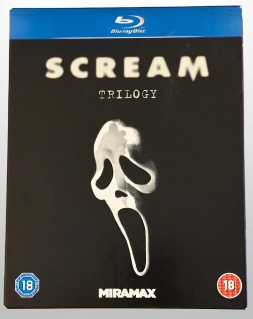 Scream 1, 2 & 3 | Trilogy Blu-ray, Cd's en Dvd's, Blu-ray, Zo goed als nieuw, Horror, Verzenden