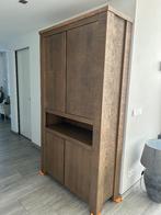 Vol eiken buffetkast, Huis en Inrichting, Ophalen, Gebruikt, Met deur(en), 200 cm of meer