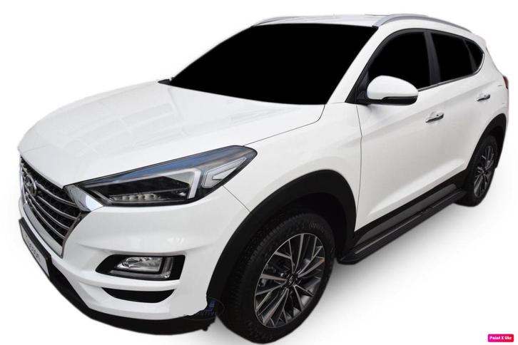 Treeplanken zwart voor Hyundai Tucson 2015 - 2020 NIEUW !!, Auto-onderdelen, Sidebars