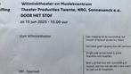 Door het stof: 2 kaartjes voor €60,00, Tickets en Kaartjes, Twee personen