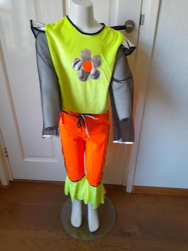 Verkleedkleren: Disco pak, Foute party maat 128 NIEUW, Kinderen en Baby's, Carnavalskleding en Verkleedspullen, Gebruikt, Jongen of Meisje