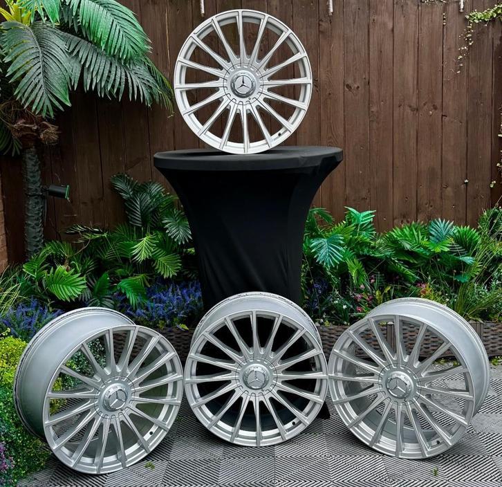 Velgen Mercedes s65 replica, Auto-onderdelen, Banden en Velgen, Velg(en), Zomerbanden, 20 inch, Gebruikt, Ophalen