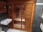 Infrarood Sauna 2 Personen - Radio & Kleurlicht, Ophalen, Gebruikt, Infrarood, Complete sauna