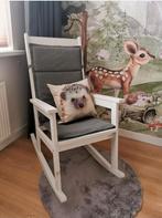 Kidsmill Schommelstoel Senior - Perfect voor de kinderkamer!, Ophalen, Wit, Zo goed als nieuw, Eén