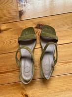 Pistache groene suède sleehak sandalen maat 40 ca’shott, Kleding | Dames, Schoenen, Groen, Sandalen of Muiltjes, Ophalen of Verzenden