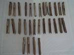 29 Oude houten wasknijpers, Antiek en Kunst, Ophalen of Verzenden