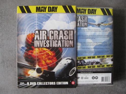 MAY DAY - AIR CRASH INVESTIGATION in originele 9-DVD BOX, Cd's en Dvd's, Dvd's | Documentaire en Educatief, Zo goed als nieuw