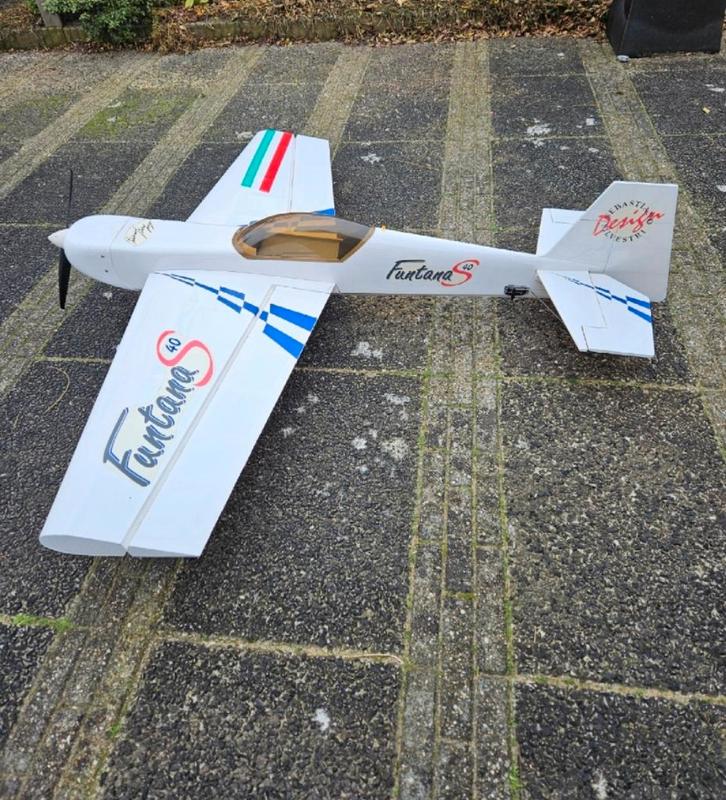 Funtana elektrisch 150 span., Hobby en Vrije tijd, Modelbouw | Radiografisch | Vliegtuigen, Gebruikt, Elektro, RTF (Ready to Fly)
