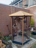 Metalen vogelkooi zonder hout, Dieren en Toebehoren, Ophalen, Hout, Vogelkooi
