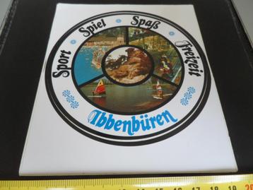 sticker Duitsland Ibbenbüren Sport Spiel Spaß Freizeit  beschikbaar voor biedingen