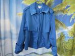 blauwe jas mt xxxxl o.o. 80,5 cm Black History Month, Blauw, Ophalen of Verzenden, Jas of Mantel, Gedragen