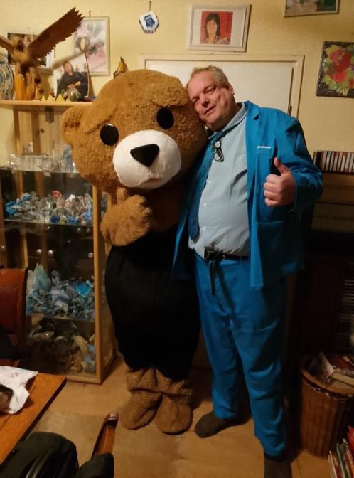 Ted de Teddybeer, Hobby en Vrije tijd, Feestartikelen | Verhuur, Zo goed als nieuw, Verjaardag, Ophalen of Verzenden