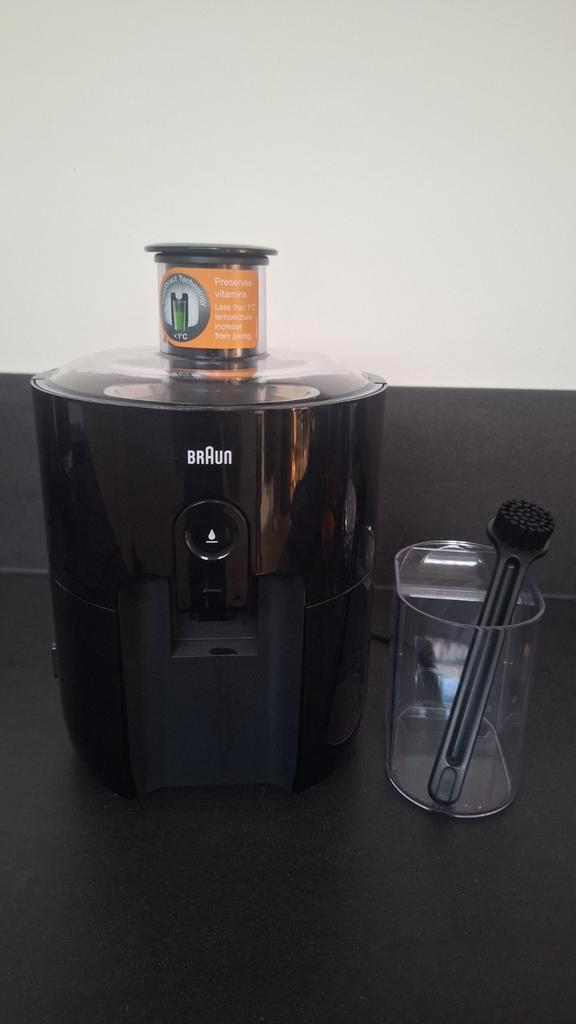 Braun sapcentrifuge, Witgoed en Apparatuur, Juicers, Zo goed als nieuw, Sapcentrifuge, Elektrisch, Ophalen