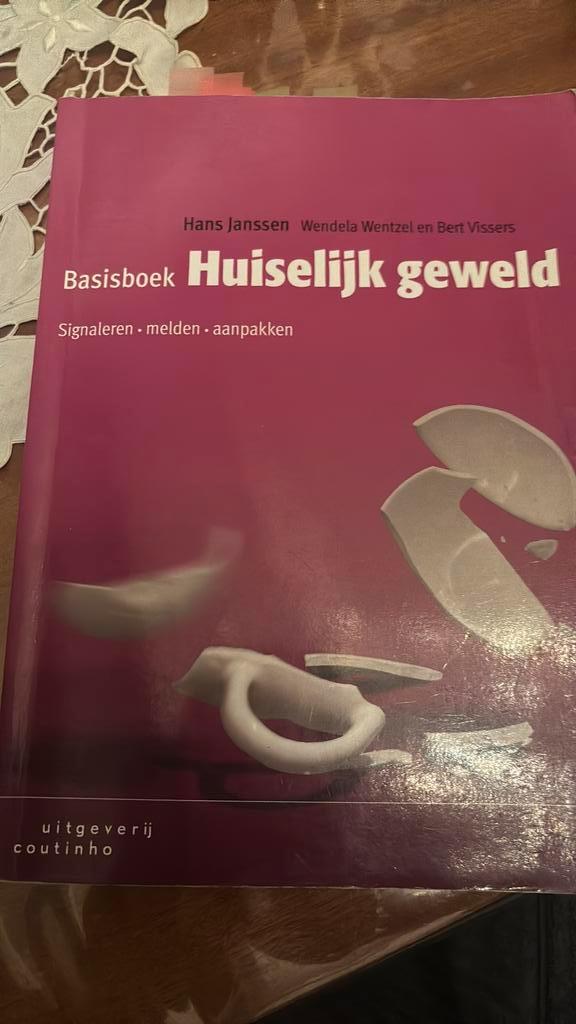 Hans Janssen - Basisboek huiselijk geweld, Boeken, Politiek en Maatschappij, Zo goed als nieuw, Nederland, Ophalen of Verzenden
