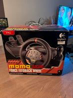 Logitech Momo Racing Wheel - PC - In OVP, Gebruikt, 1 speler, Racen en Vliegen, Ophalen of Verzenden