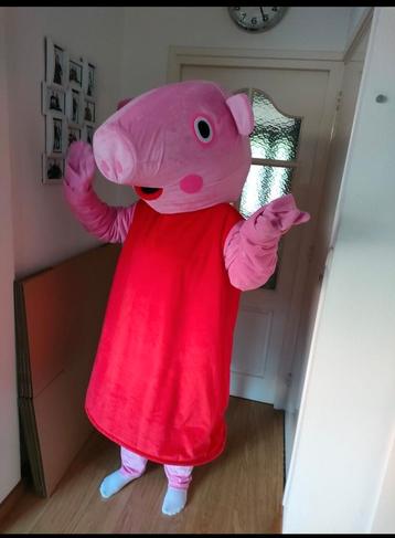 Mascotte pak van Peppa pig te huur beschikbaar voor biedingen