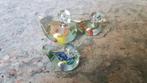 Glazen eendjes multicolor set van 3, Ophalen of Verzenden, Zo goed als nieuw, Overige typen