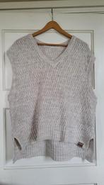 KNIT FACTORY gebreide spencer. Crème wit. Maat L., Kleding | Dames, Ophalen of Verzenden, Zo goed als nieuw, Maat 42/44 (L), Wit