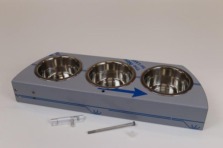 3 baks draaiplateau | Voederplateau 3 baks | volière voerbak, Dieren en Toebehoren, Vogels | Hokken en Kooien, Nieuw, Volière