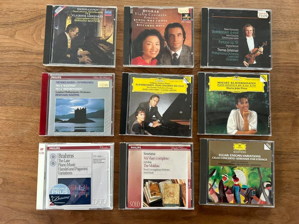 Diverse kassieke cd's - zie omschrijving, Ophalen of Verzenden, Classicisme, Zo goed als nieuw, Overige typen