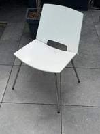 Fritz eetkamerstoelen, Huis en Inrichting, Stoelen, Ophalen, Gebruikt, Wit, Vier