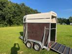 Paardentrailer 1,5 paards Weijer Favorit, Ophalen, Gebruikt, Hout, 1½-paards trailer