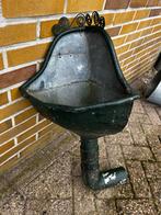 Regenpijp Vergaarbak met Sierkrullen hoek, Ophalen of Verzenden, Gebruikt