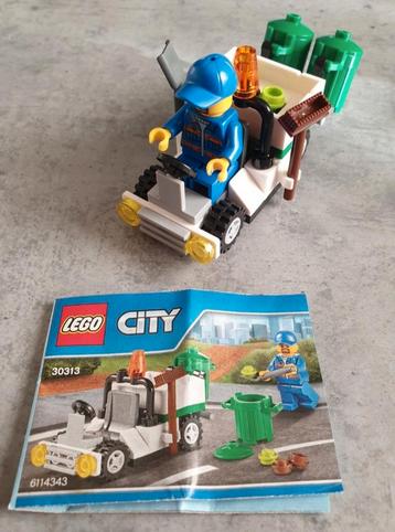 Lego City Vuilniswagen 30313 - Zo goed als nieuw! beschikbaar voor biedingen