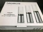 Blomus amilio windlicht / theelicht houders nieuw in doos, Overige materialen, Ophalen of Verzenden, Zo goed als nieuw, Kandelaar