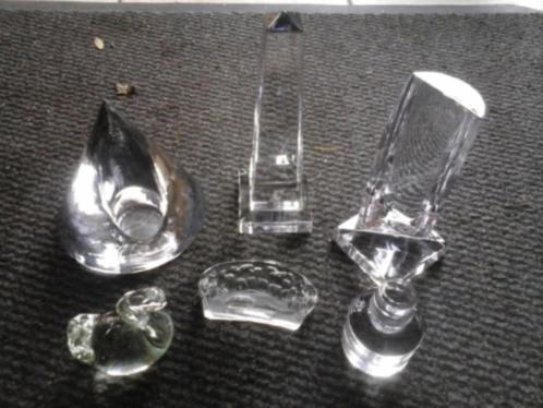 DECORATIE Glazen voorwerpen, Huis en Inrichting, Woonaccessoires | Overige, Zo goed als nieuw, Ophalen of Verzenden