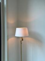Staande lamp klassiek wit en goud, Huis en Inrichting, Lampen | Vloerlampen, 150 tot 200 cm, Metaal, Zo goed als nieuw, Ophalen