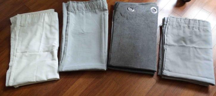 gordijnen 4 soorten/kleuren Ikea, standaardbreedte 1,4m, Huis en Inrichting, Stoffering | Gordijnen en Lamellen, Zo goed als nieuw