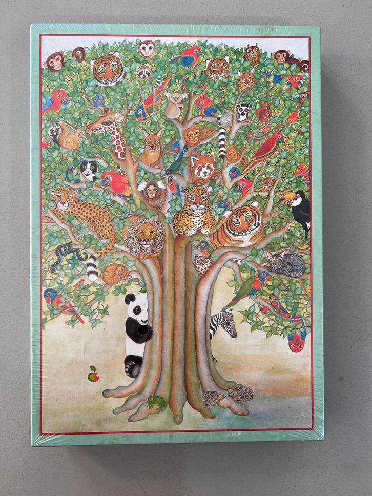 Puzzle tree of life WWF1000 stukjes nieuw geseald WWF, Hobby en Vrije tijd, Denksport en Puzzels, Nieuw, Legpuzzel, 500 t/m 1500 stukjes