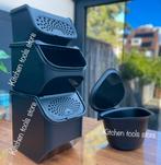 Tupperware de laatste complete 4 delige reuzesmart set zwart, Huis en Inrichting, Ophalen of Verzenden, Nieuw, Overige typen