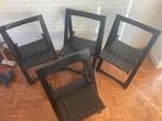 Vier vintage design klapstoelen, Huis en Inrichting, Stoelen, Ophalen, O, O, Zo goed als nieuw