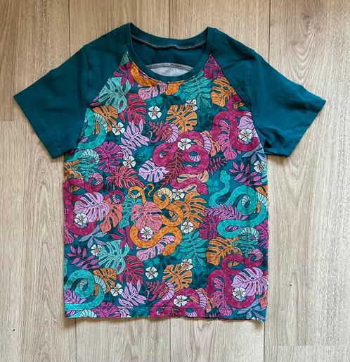 Kleurrijk slangen shirt, maat 152/158, Kinderen en Baby's, Kinderkleding | Maat 152, Gebruikt, Jongen of Meisje, Shirt of Longsleeve