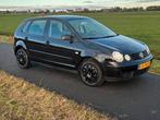 Volkswagen Polo 1.2 2004 Nap, Auto's, 64 pk, 1198 cc, Zwart, Origineel Nederlands