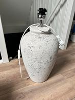 Light & Living Vesuvius Lampvoet - Lichtgrijs Keramiek, Ophalen, Gebruikt