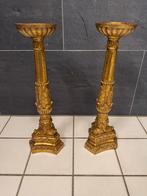Mooie Gouden Kandelaren - Set van 2, Ophalen of Verzenden, Overige materialen