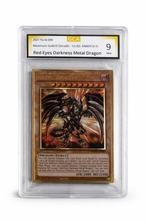 Yu Gi Oh Red Eyes Darkness Metal Dragon, Hobby en Vrije tijd, Ophalen of Verzenden, Zo goed als nieuw
