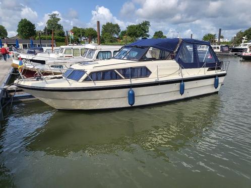 Zeer nette Nidelv 28 Spitsgatter, Watersport en Boten, Motorboten en Motorjachten, Gebruikt, Polyester, 6 tot 9 meter, Diesel